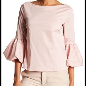 Laundry by Shelly Segal Pull Sleeve Top
